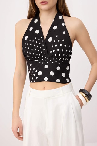 Crop top - Preto