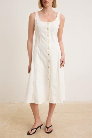 Vestido-camisa - Branco