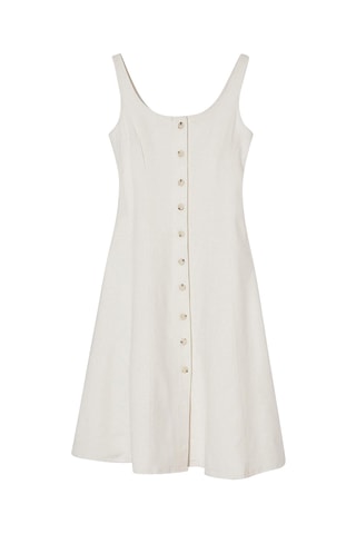 Vestido-camisa - Branco