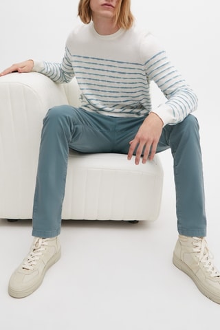 Maglia - Bianco e blu