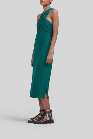 Abito midi - Verde