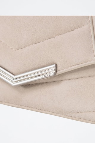 Pochette in pelle - Beige
