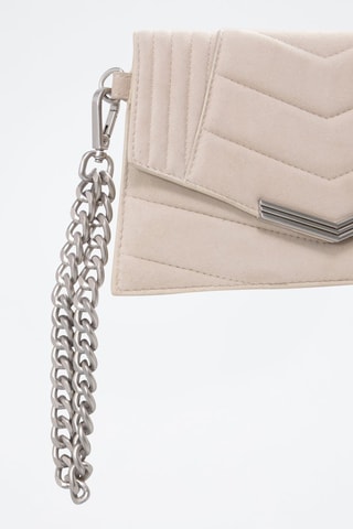 Pochette in pelle - Beige