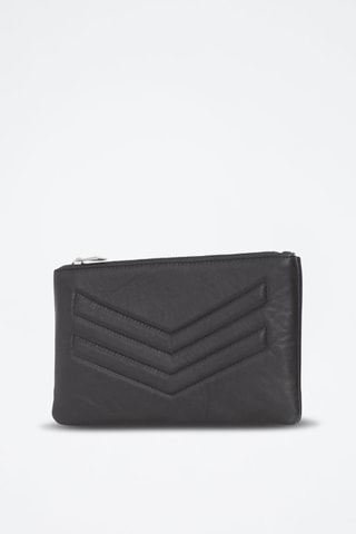 Pochette in pelle d’agnello - Nero