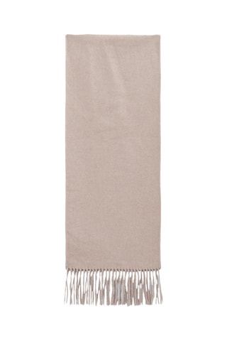 Cappotto e sciarpa in lana - Bianco