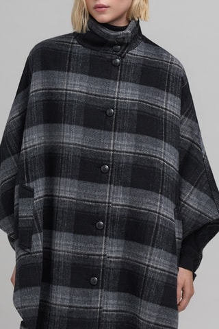 Mantella oversize - Nero
