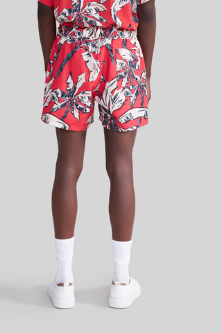 Costume shorts - Rosso