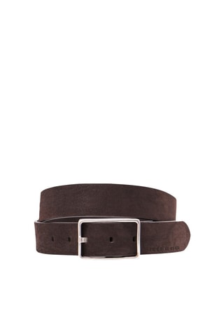 Cintura in pelle - Marrone