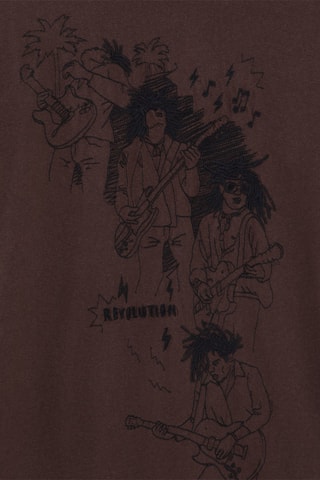 T-shirt - Marrone