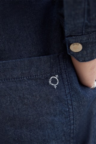 Tuta regular in jeans - Blu
