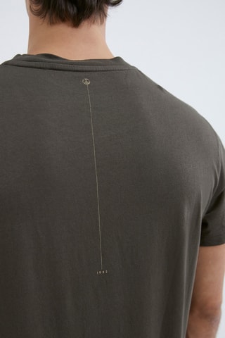 T-shirt - Verde e beige