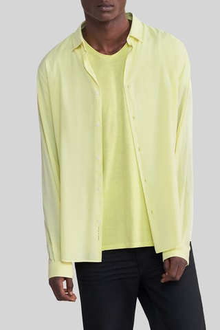 Camicia slim - Giallo