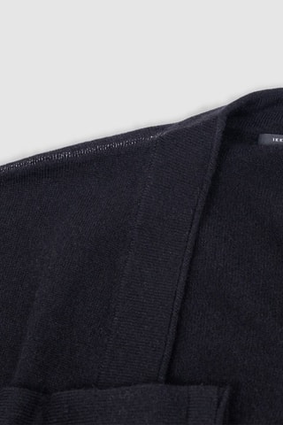 Cardigan in lana e cashmere - Nero