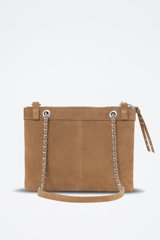 Borsa a spalla in pelle - Beige