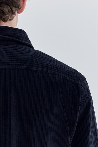 Sovracamicia regular - Blu