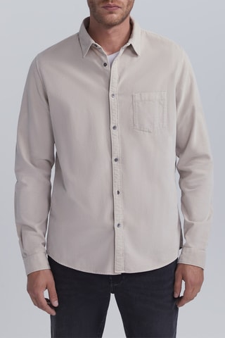 Camicia regular - Grigio