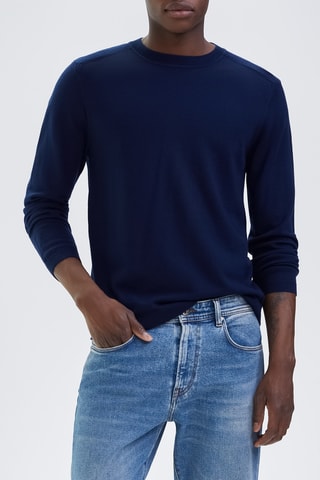 Maglia in lana - Blu