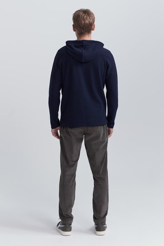 T-shirt con cappuccio - Blu