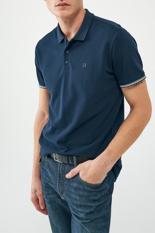 Polo regular - Blu
