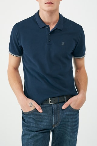 Polo regular - Blu
