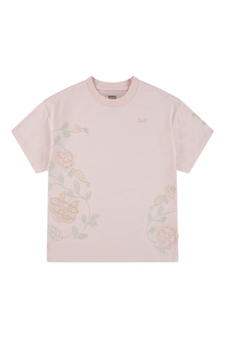 T-shirt - Groen en roze