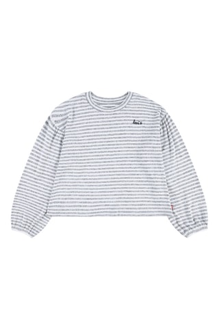 T-shirt - Wit en grijs