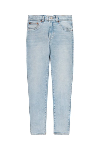 Jeans - Wit, beige, rood en blauw