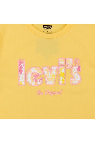 T-shirt - Wit, geel en paars