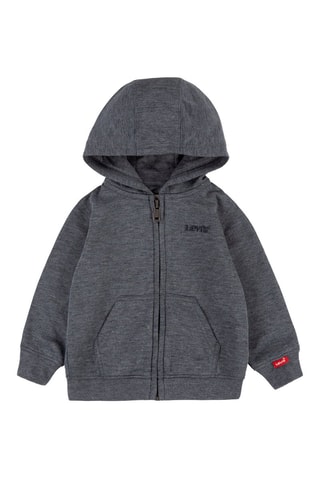Sweater met Rits - Grijs