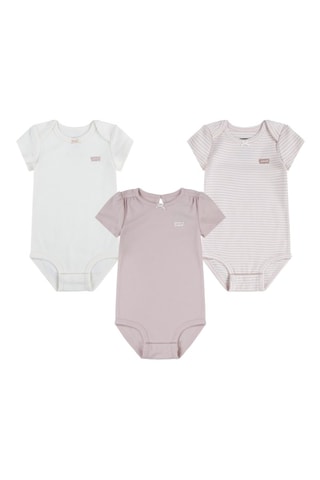 3 Bodysuits - Roze