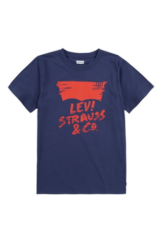 T-shirt - Rood en blauw