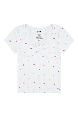 T-shirt - Wit, rood en geel