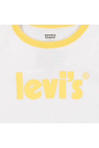 T-shirt - Wit, rood en geel