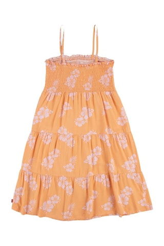 Jurk - Oranje en roze