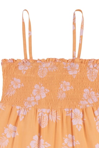 Jurk - Oranje en roze