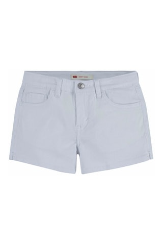 Short en jean - Blanc