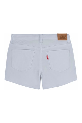 Short en jean - Blanc