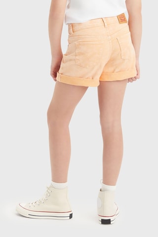 Short en jean - Orange