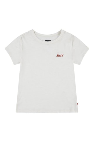 T-shirt - Wit en rood
