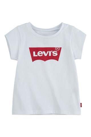 T-shirt - Wit en rood