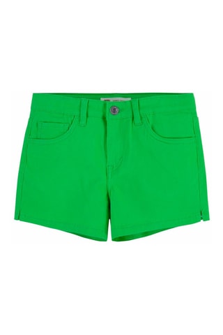 Short en jean - Vert