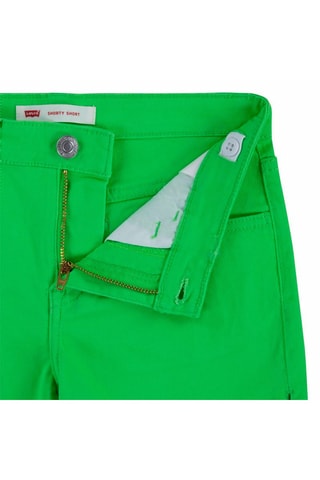 Short en jean - Vert