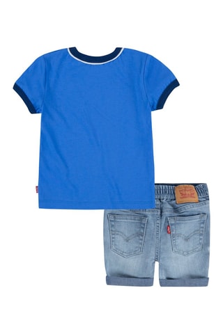 T-shirt en Short - Blauw