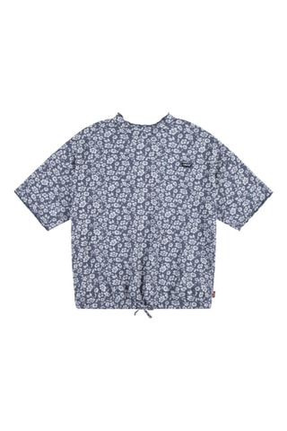 T-shirt - Wit en blauw