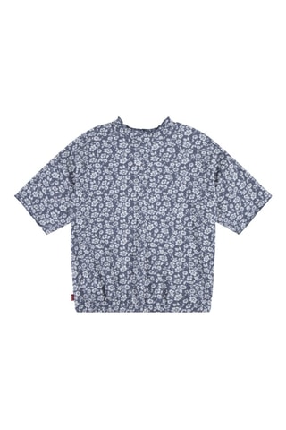 T-shirt - Wit en blauw