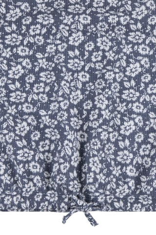 T-shirt - Wit en blauw