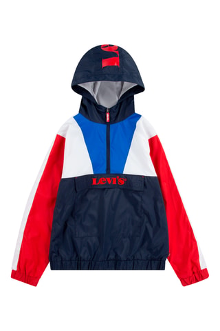 Windjack met Capuchon - Blauw