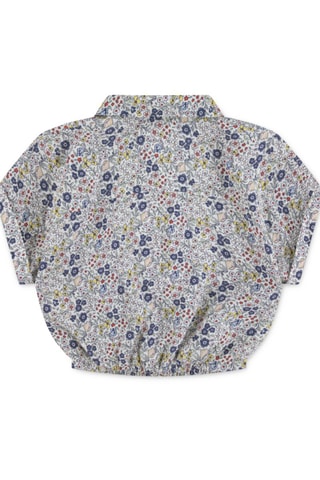 Blouse - Wit en geel