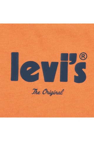 T-shirt - Blauw en oranje