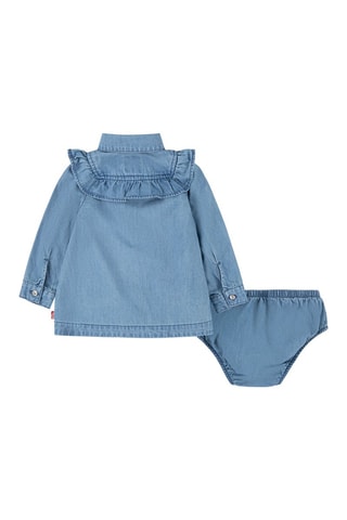 Jurk en Bloomer - Blauw